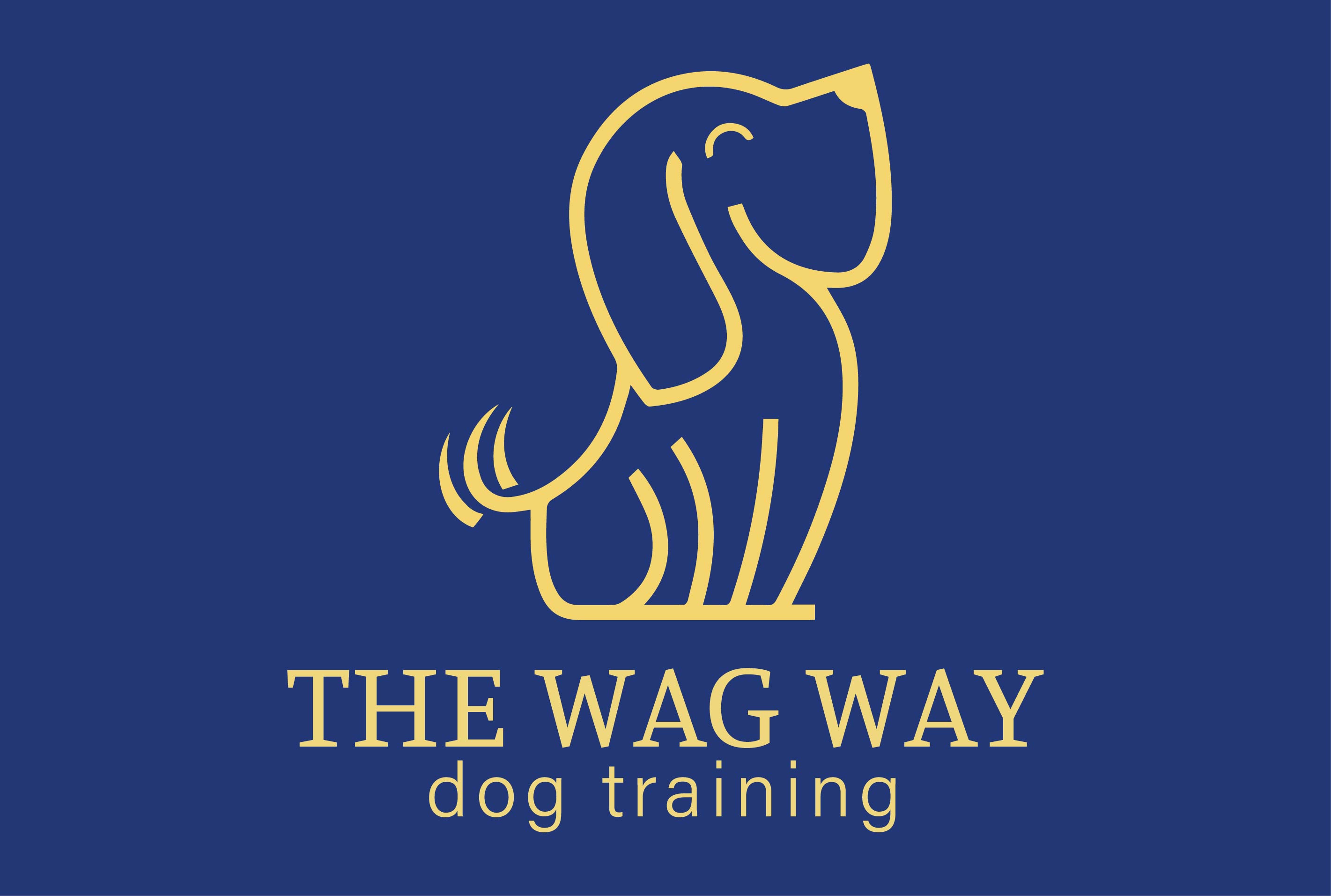 The Wag Way Puppy School logo